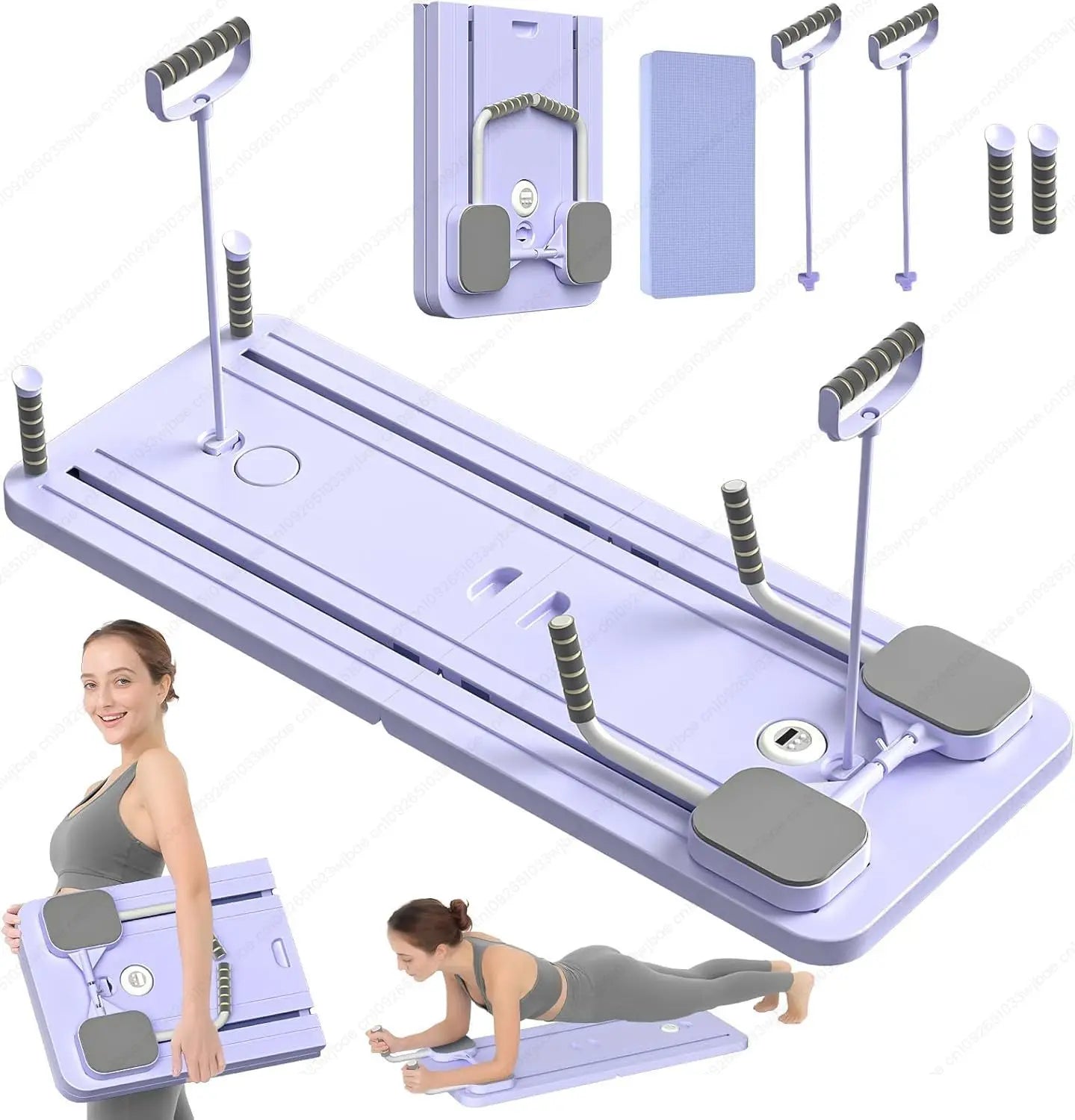 Multi Functional Four in One Foldable Pilates Board Abdominal Trainer Chest Muscle Exercise Flat Brace
