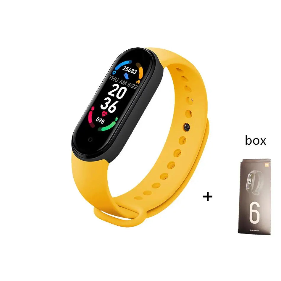 M6 Smart Watch Men and Women Fitness Sports Smart Band Fitpro Version Bluetooth Music Heart Rate Take Pictures M6 Smartwatch