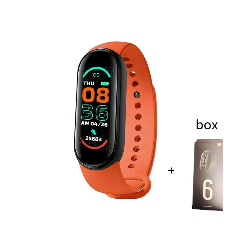 M6 Smart Watch Men and Women Fitness Sports Smart Band Fitpro Version Bluetooth Music Heart Rate Take Pictures M6 Smartwatch
