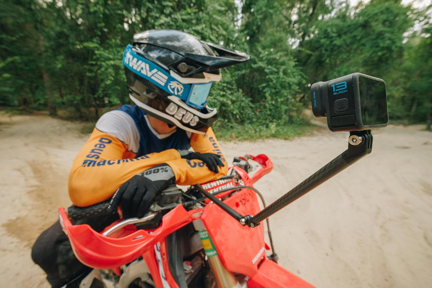 HERO13 Black - Waterproof Action Camera with 5.3K60 Video, 27MP Photo + Compatability with Hb-Series Lenses