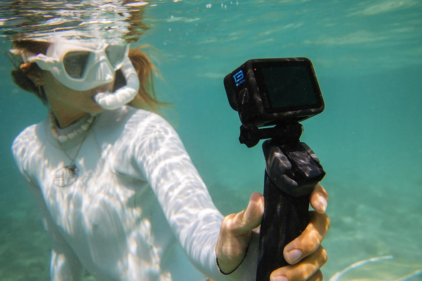 HERO13 Black - Waterproof Action Camera with 5.3K60 Video, 27MP Photo + Compatability with Hb-Series Lenses
