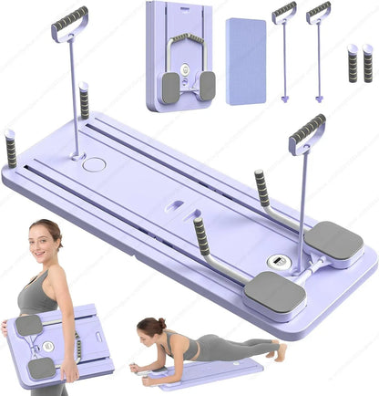 Multi Functional Four in One Foldable Pilates Board Abdominal Trainer Chest Muscle Exercise Flat Brace