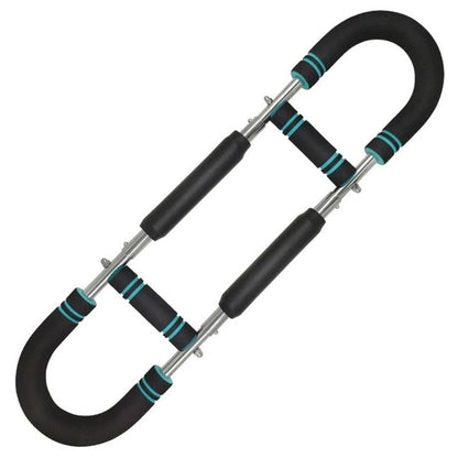 Arm Trainer, 60-110Lb Adjustable Chest Workout Equipment, Arm Trainer, Arm Strength Trainer, Portable Power Twister Bar,Portable Spring Resistance for Home Workout Equipment Weight Lifting Straps
